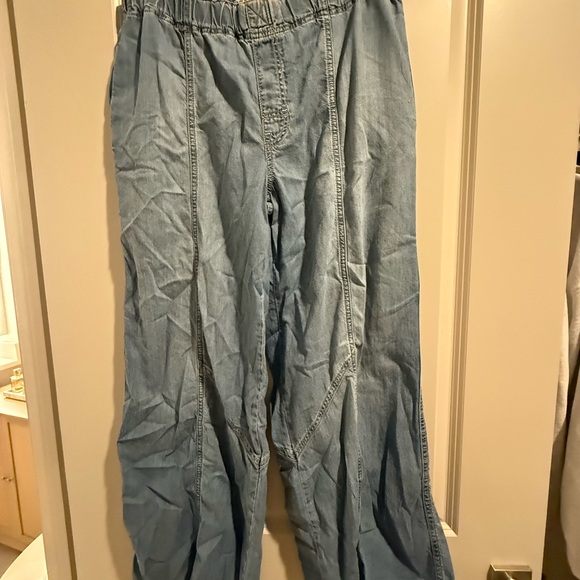 We The Free Denim - We The Free Light Blue Cargo Pants